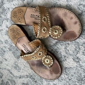 Jack Rogers/Palm Beach Brown Sandals
